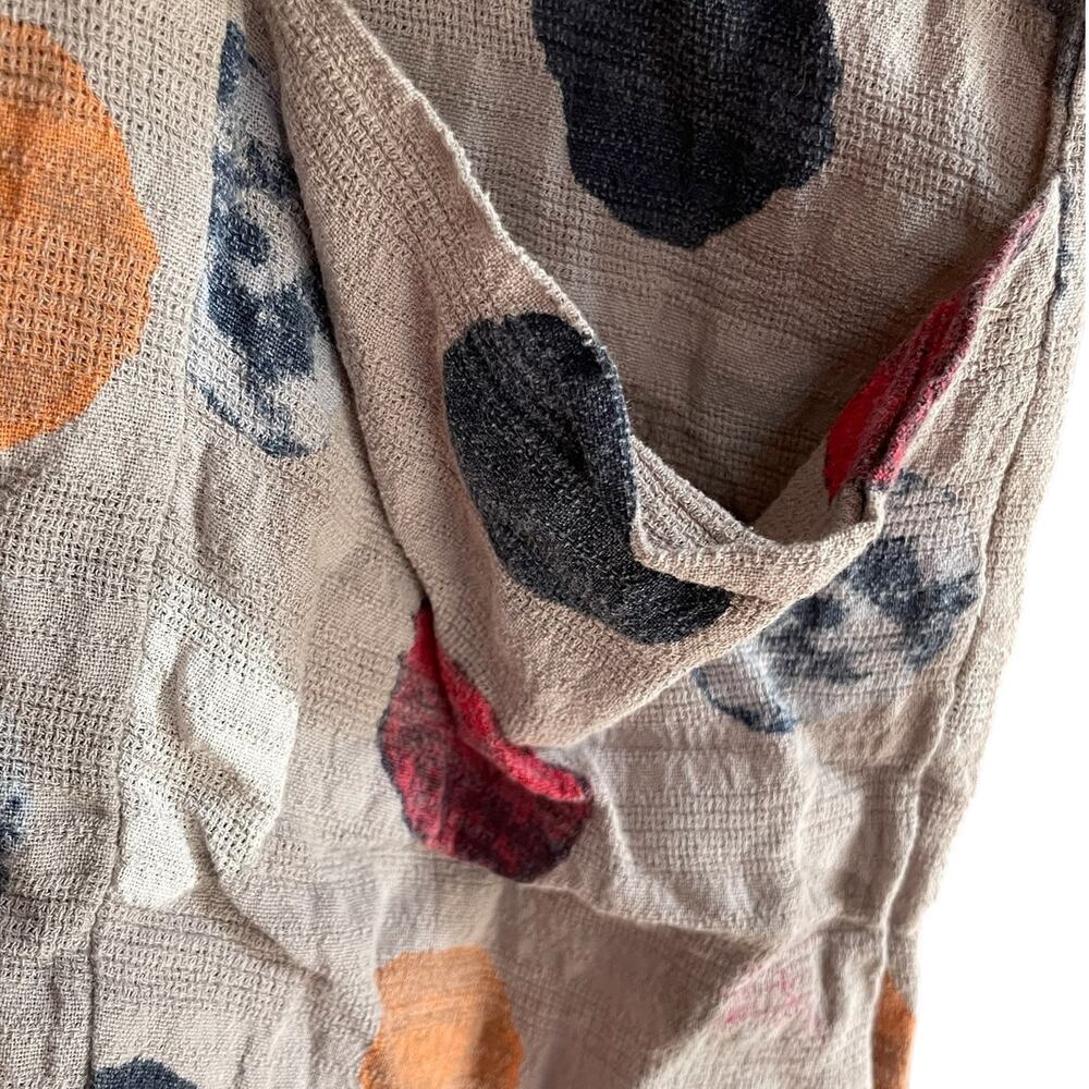 Made in Italy Beige Polka Dot Blouse - Picture 4 of 5